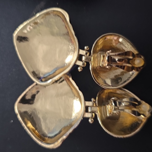 Zara multicolored clip on earrings - Picture 6 of 6